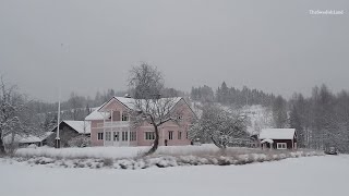 Winter in Swedish Village [upl. by Hedvige508]