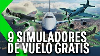 ✈️✈️9 SIMULADORES DE VUELO GRATIS✈️✈️ [upl. by Eleonore96]