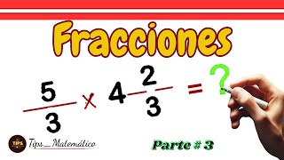 quot¡Multiplicación de FRACCIONES con FRACCIONES MIXTAS Simplificada Paso a Pasoquot [upl. by Hinkel888]