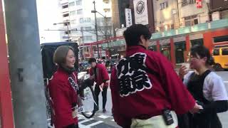 Japanese rickshaw  জাপানিজ রিক্সা  Asakusa  Tokyo  Japan [upl. by Meingoldas]