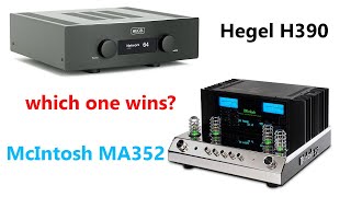 McIntosh MA352 vs Hegel H390 [upl. by Ysiad]