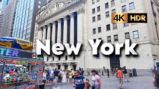 New York City Walking Tour Discover Downtown Manhattan in 4K HDR [upl. by Okimuk]