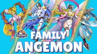 Angemon Family [upl. by Nilcaj]