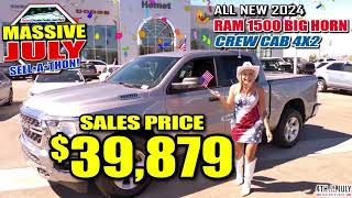 Hemet CDJRs Massive July SellAThon Unbeatable Offers on the Ram 1500 [upl. by Ahsinod]