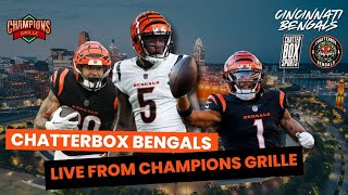 Perfect Burrow Cincinnati Bengals vs Ravens Week 5 Preview LIVE from Champions Grille CBox Bengals [upl. by Daryn765]