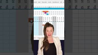 DIENSTPLAN in EXCEL erstellen [upl. by Tymes]