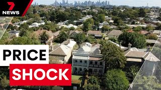 Melbourne house prices falling faster than they have for 18 months  7 News Australia [upl. by Dewar]