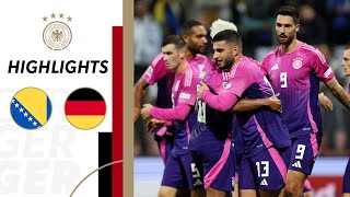 UndavBrace Germany remain unbeaten  BosniaHerzegovina vs Germany  Highlights Nations League [upl. by Ayhdnas]