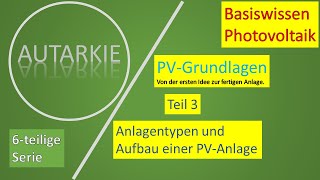 Von der erste Idee zur fertigen Photovoltaik Anlage  Teil 3  Autarkie  Folge 32 [upl. by Lecirg]