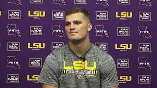 LSU TE Mason Taylor 090424 [upl. by Avenej32]