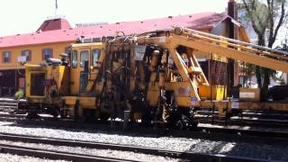 BNSF Rail Repair Machine [upl. by Mcgill]