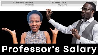 Professor Salary  Lecturer Salary  Teaching Salaries in South Africa  Boni Xaba [upl. by Nanci]