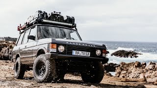 Range Rover Classic  Overland Vanlife Build Tour [upl. by Lussier]