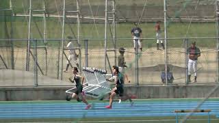 2023 第46回 名桜大学記録会 中学女子100ｍ セカンドレース [upl. by Iblok]