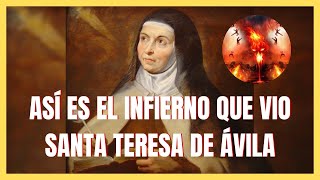 Santa Teresa de Ávila Visión del Infierno  Así es el Infierno Que Vio Santa Teresa de Ávila [upl. by Saihttam494]