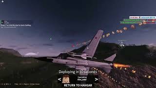 Grinding for the F15C Eagle in Wings of Glory Roblox Part 1 [upl. by Gambell]