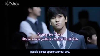 AUDIO Musical Death Note  ¿Dónde está la Justicia Sub Español [upl. by Haduhey]