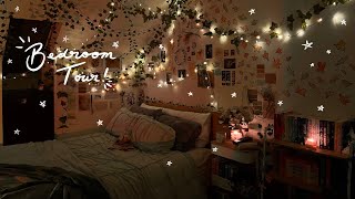 Bedroom Tour indepth  aesthetic cosy cottagecore light academia 🌙 [upl. by Ayokahs18]