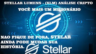 Stellar Lumens  XLM Análise cripto criptomoeda solana bitcoin xlm stellar matic 18072024 [upl. by Sherr]