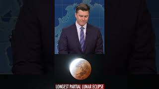 Longest partial lunar eclipse 🤣 [upl. by Anamor]