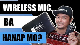 BOMGE Wireless Microphone Product Review [upl. by Trebmal]