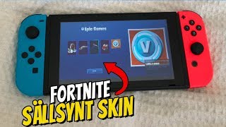 LÅSER UPP VAD JAG TROR ÄR FORTNITES MEST SÄLLSYNTA SKIN [upl. by Lomasi393]