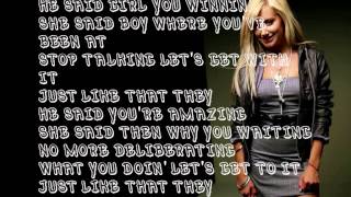 Ashley Tisdale  He Said She Said  Lyrics [upl. by Adrianna]