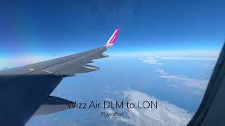 Dalaman Airport amp WizzAir flight to London [upl. by Surbeck]