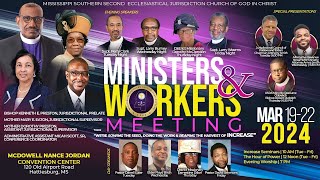 2024 MSSCOGIC Minister and Workers Meeting – Tuesday  7 PM Remix [upl. by Gehlbach]