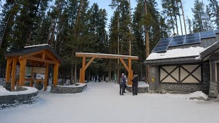 Johnston Canyon Banff Alberta  December 27 2023 [upl. by Turino136]