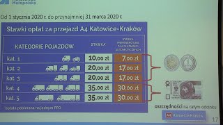 Zmiana stawek na AUTOSTRADZIE A4 Katowice Kraków [upl. by Drolyag]