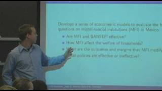 Evaluating the Role of Microfinance Institutions in Mexico Part 17 [upl. by Hgielsel]