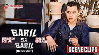 BARIL SA BARIL 1961  SCENE CLIPS 2  IN COLOR  Fernando Poe Jr Joseph Estrada Perla Bautista [upl. by Mckenna]