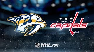 Arvidsson tallies OT winner to lift Preds past Caps [upl. by Allisan82]