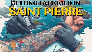 🇵🇲 Getting Tattooed in Saint Pierre et Miquelon 🧭 [upl. by Lilhak]