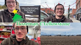 Plummeting into Paradise My Fall in Yellowstone shop with me in Bozeman  vlogmas day 8 vlogmas [upl. by Irving]