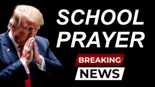 Donald Trump Plans To Bring Back Prayer In Schools [upl. by Htebzil]