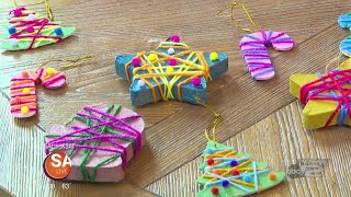 CHRISTMAS CRAFTS FOR KIDS  SA LIVE  KSAT 12 [upl. by Koran]