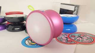 DUNCAN Aluminum Butterfly 2023 Delrin Cap Review yoyo duncan yoyotricks [upl. by Ahsinej564]