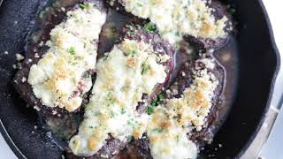 Gorgonzola Crusted Steak [upl. by Ylla804]