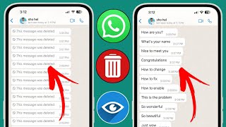 İPhoneda WhatsApp Silinen Mesajları Nasıl Görülür  WhatsApp Silinen Mesajlarını Kurtar [upl. by Farley]