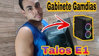 Gabinete Gamer Gamdias Talos E1 comprado na Kabum Tô tendo dor de cabeça 🤦🏼🤦🏼🤦🏼 kabum [upl. by Llertram]