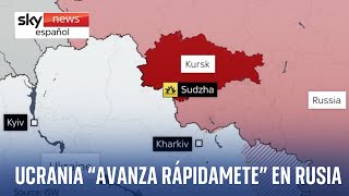 Las fuerzas ucranianas siguen avanzando en la región de Kursk  Guerra de Ucrania [upl. by Ormond]