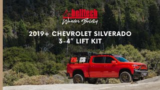 2019 Chevrolet Silverado 34 Lift Kit [upl. by Pressey]