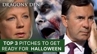 Top 3 Pitches To Get You Excited For Halloween  Dragons Den [upl. by Fairley]