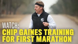 HGTVs Chip Gaines Training for First Marathon [upl. by Maggio]