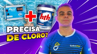 IONIZADOR DE PISCINA  Qual a real função Elimina o uso do cloro [upl. by Hattie621]