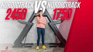 NordicTrack 1750 vs 2450 Treadmill Review Watch Before You Buy [upl. by Donell536]