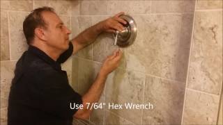 How To Install A Moen Shower Faucet  Step By Step  DIY [upl. by Ambur]