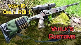 VSR 10 Only PDI Vahlks customs 01 AirsoftFrance Red Waters [upl. by Crofoot]